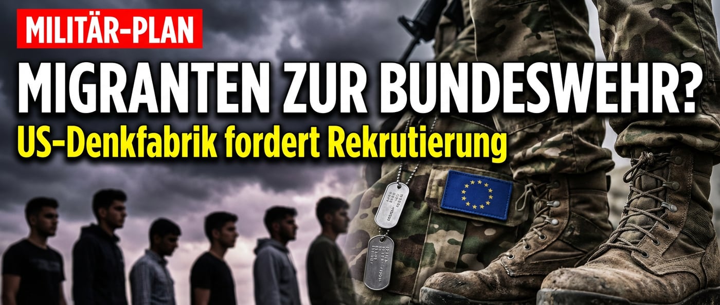 Europas neuer Rekrutierungsplan: Migranten als Kanonenfutter für die „Landesverteidigung"?