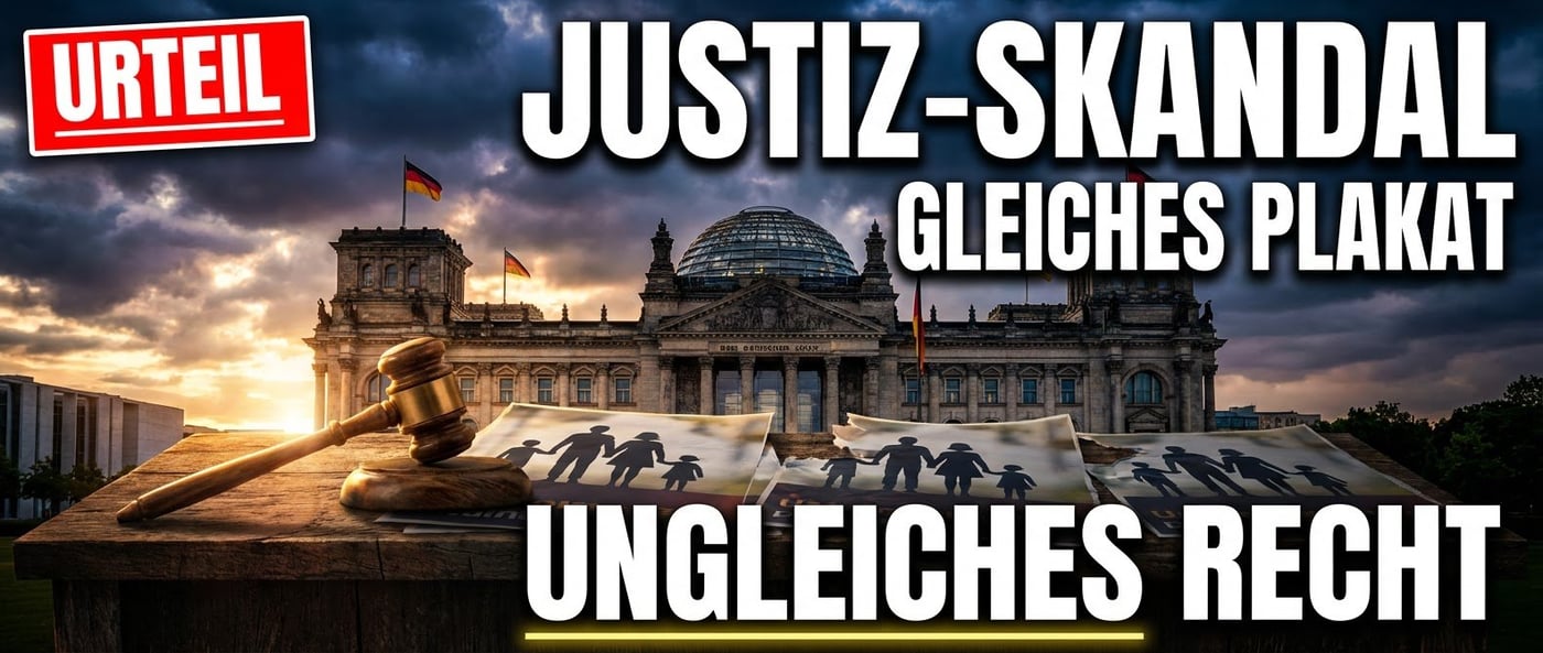 Familienbild als „Hitlergruß": Brandenburger AfD-Abgeordneter wegen Wahlplakat verurteilt – CDU blieb mit identischem Motiv unbehelligt