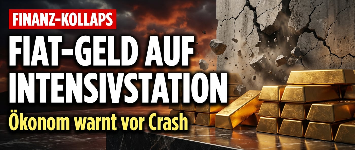 Fiat-Geld am Abgrund: Ökonom warnt vor dem Kollaps des globalen Finanzsystems