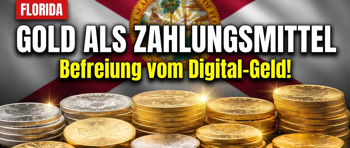 Florida wagt den Befreiungsschlag: Gold und Silber sollen offizielles Zahlungsmittel werden