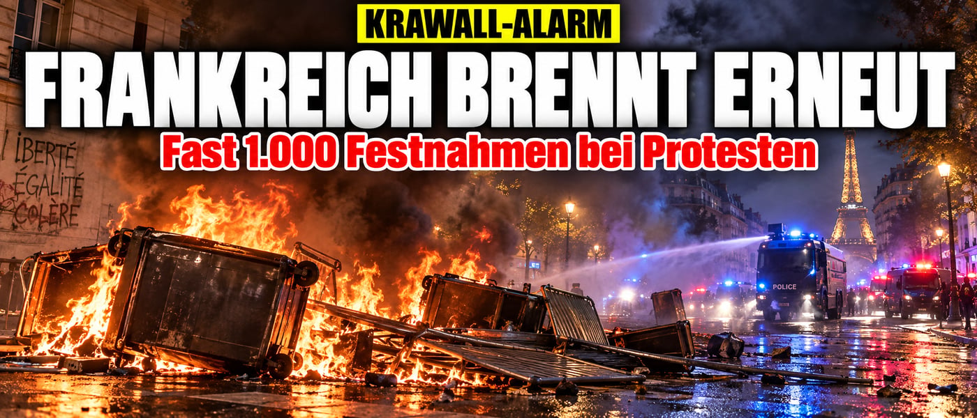 Frankreich brennt erneut: „Akt II“ bringt Tränengas und Plünderungen