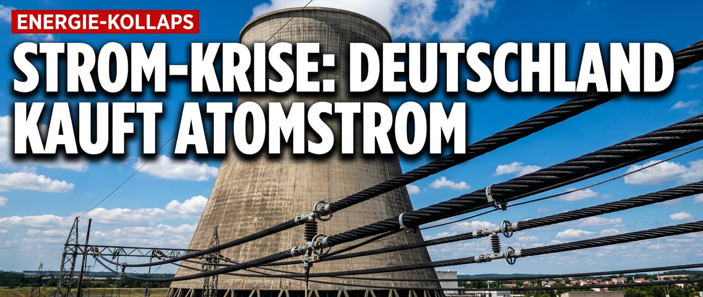 Frankreichs Atomstrom als Rettungsanker: Deutschlands Stromnetz offenbart das Scheitern der Energiewende