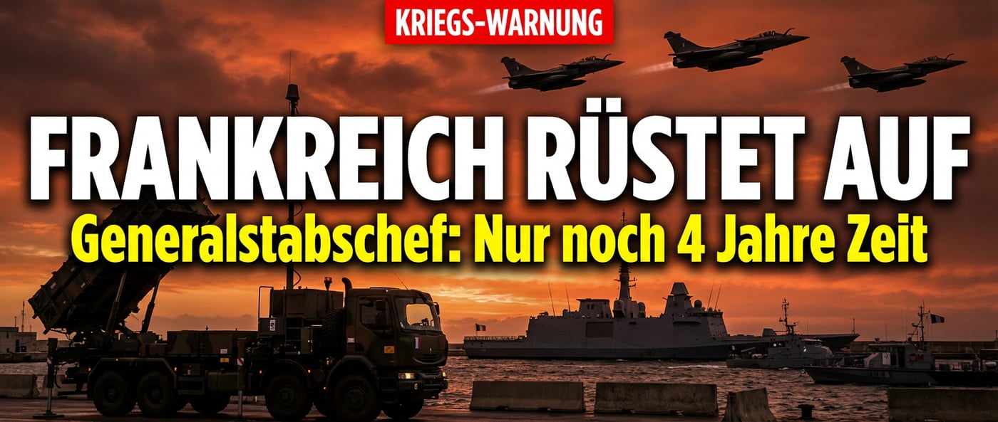 Frankreichs Generalstabschef schlägt Alarm: „Wir bereiten uns auf Krieg vor"
