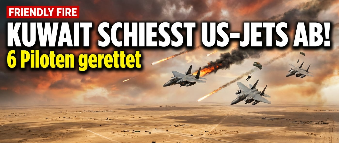Friendly Fire über Kuwait: Kuwaitische Luftabwehr schießt drei US-Kampfjets ab