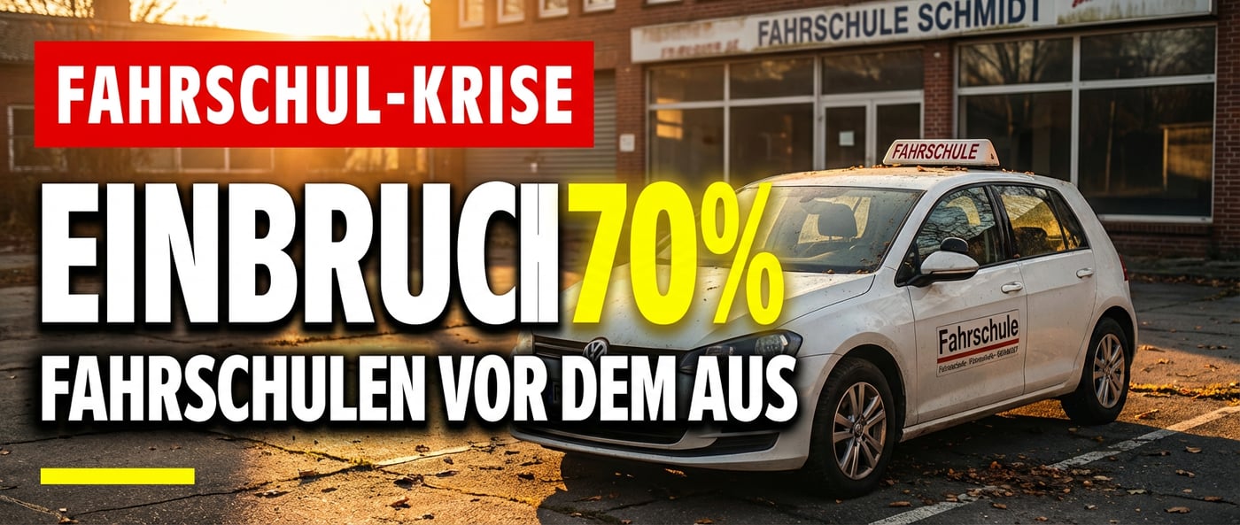 Führerschein-Krise: Fahrschulen kämpfen ums Überleben, während die Politik leere Versprechungen macht