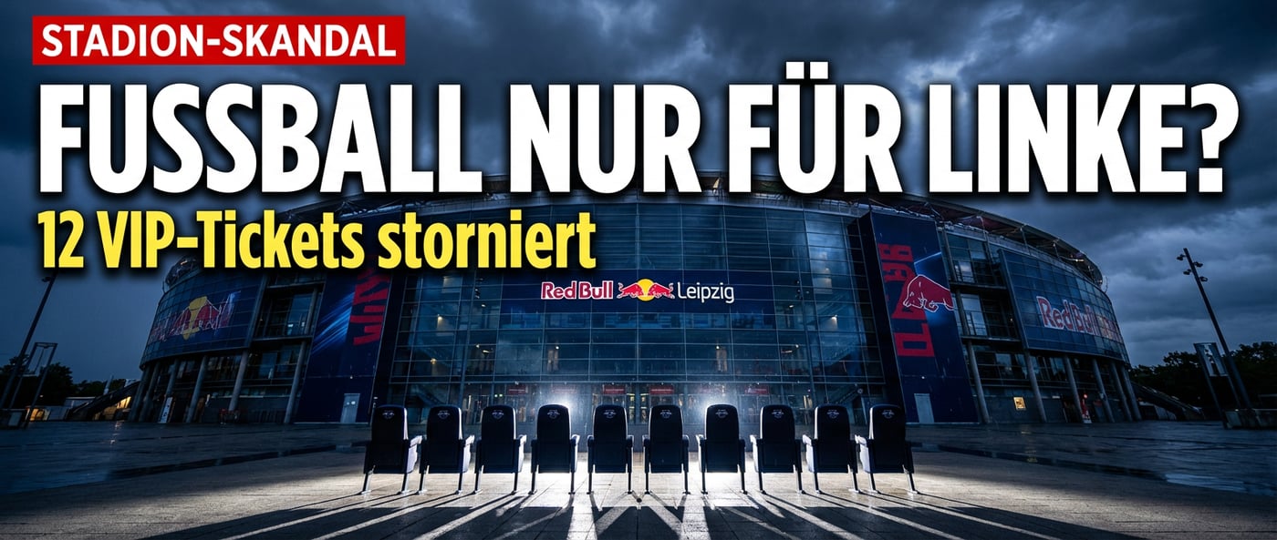 Fußball nur für Linke? RB Leipzig soll AfD-Chef Chrupalla die VIP-Tickets storniert haben