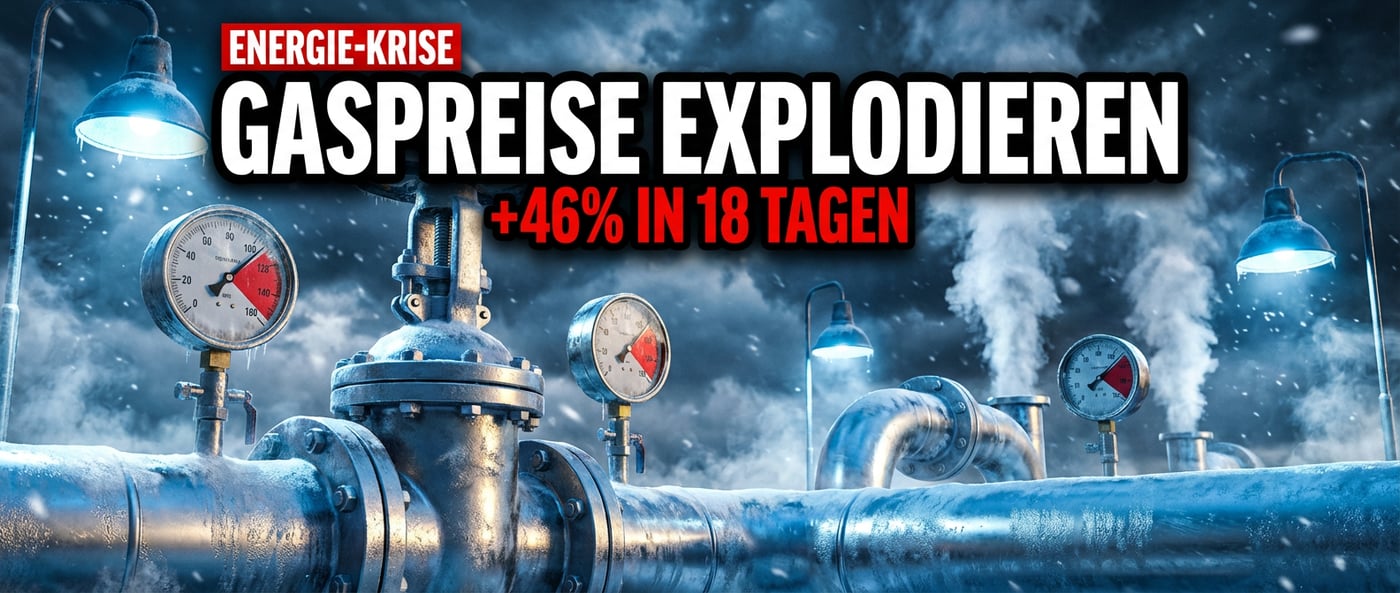 Gaspreise explodieren: Die bittere Quittung für Deutschlands verfehlte Energiepolitik