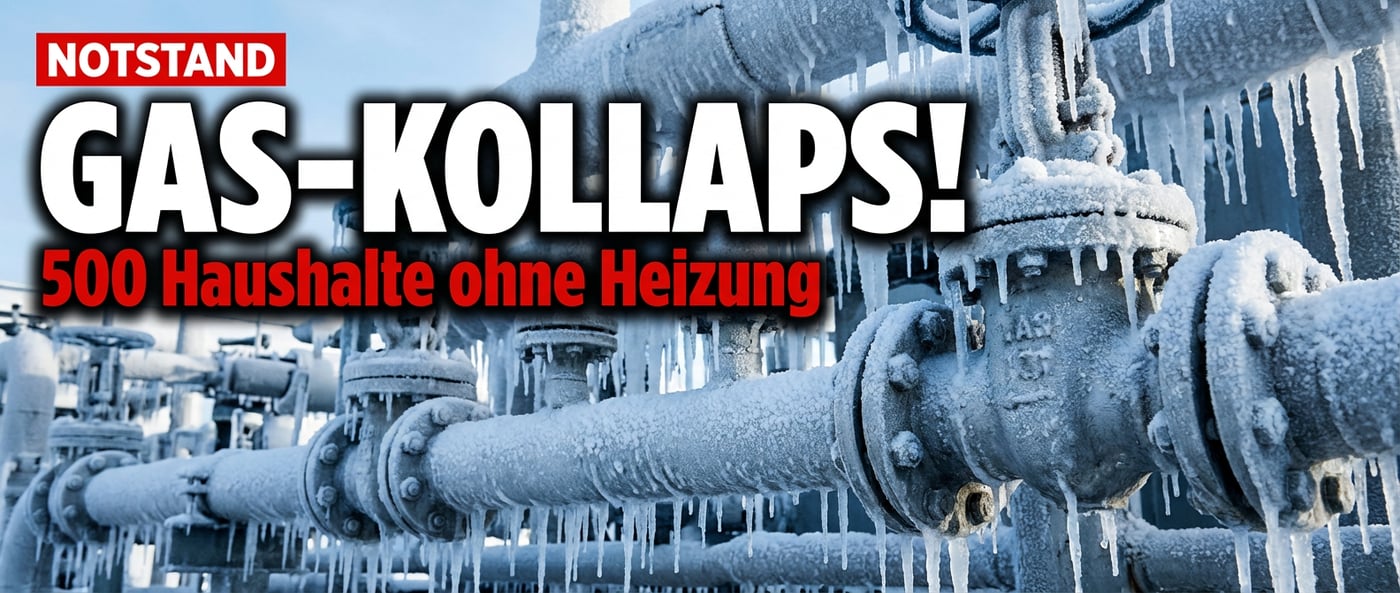 Gasversorgung kollabiert: 500 Haushalte in Sachsen tagelang ohne Heizung – Pflegeheim betroffen