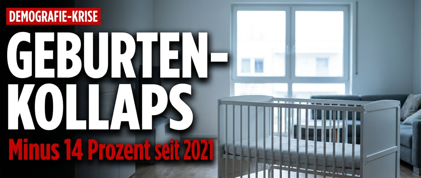 Geburtenrückgang und Elterngeld: Deutschlands demografische Talfahrt in Zahlen