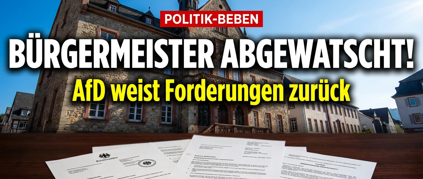 Geisenheimer Bürgermeister kassiert scharfe Abfuhr von der AfD