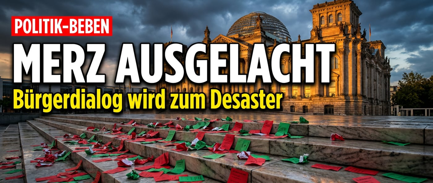 Gelächter statt Applaus: Wie Merz beim Bürgerdialog in Salzwedel demontiert wurde