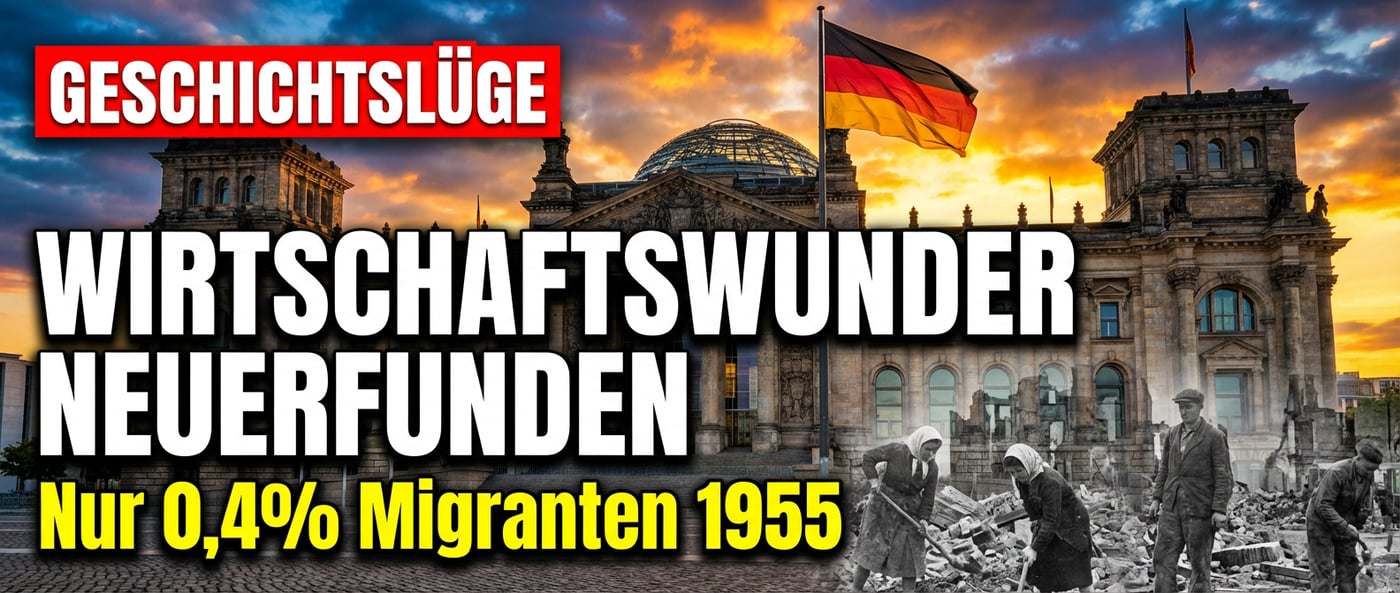 Geschichtsfälschung auf dem CDU-Parteitag: Linnemann erfindet das Wirtschaftswunder neu