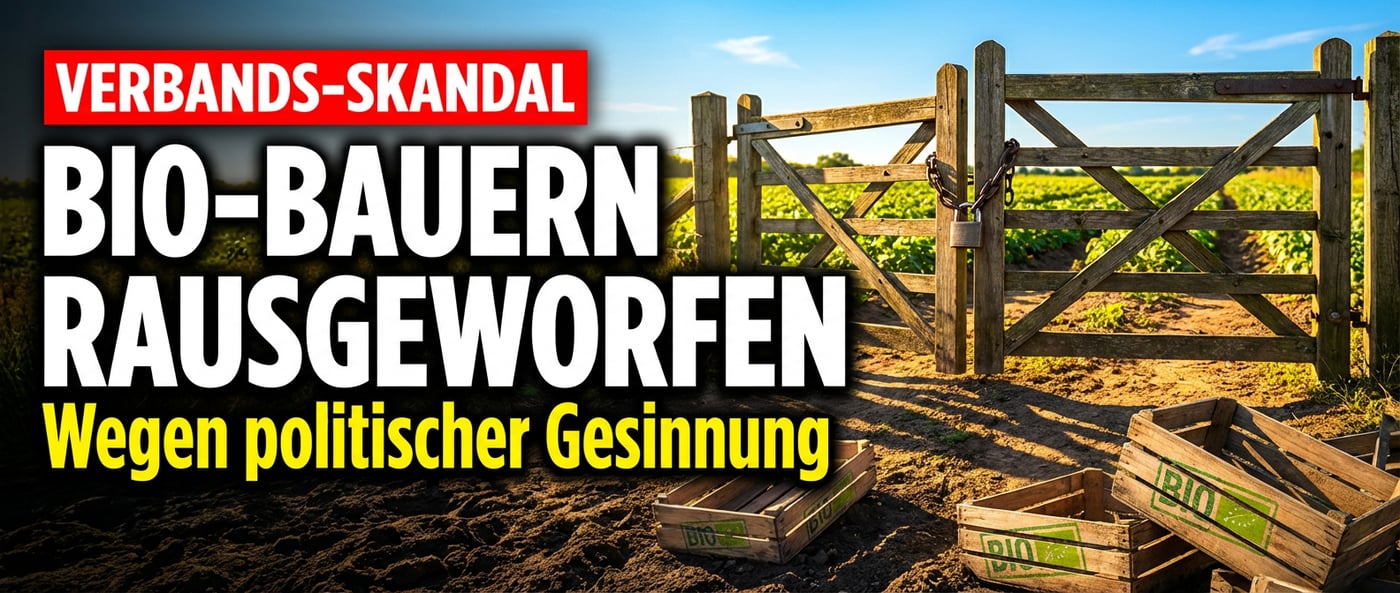 Gesinnungsprüfung im Öko-Stall: Bioland drängt AfD-nahe Landwirte systematisch aus dem Verband