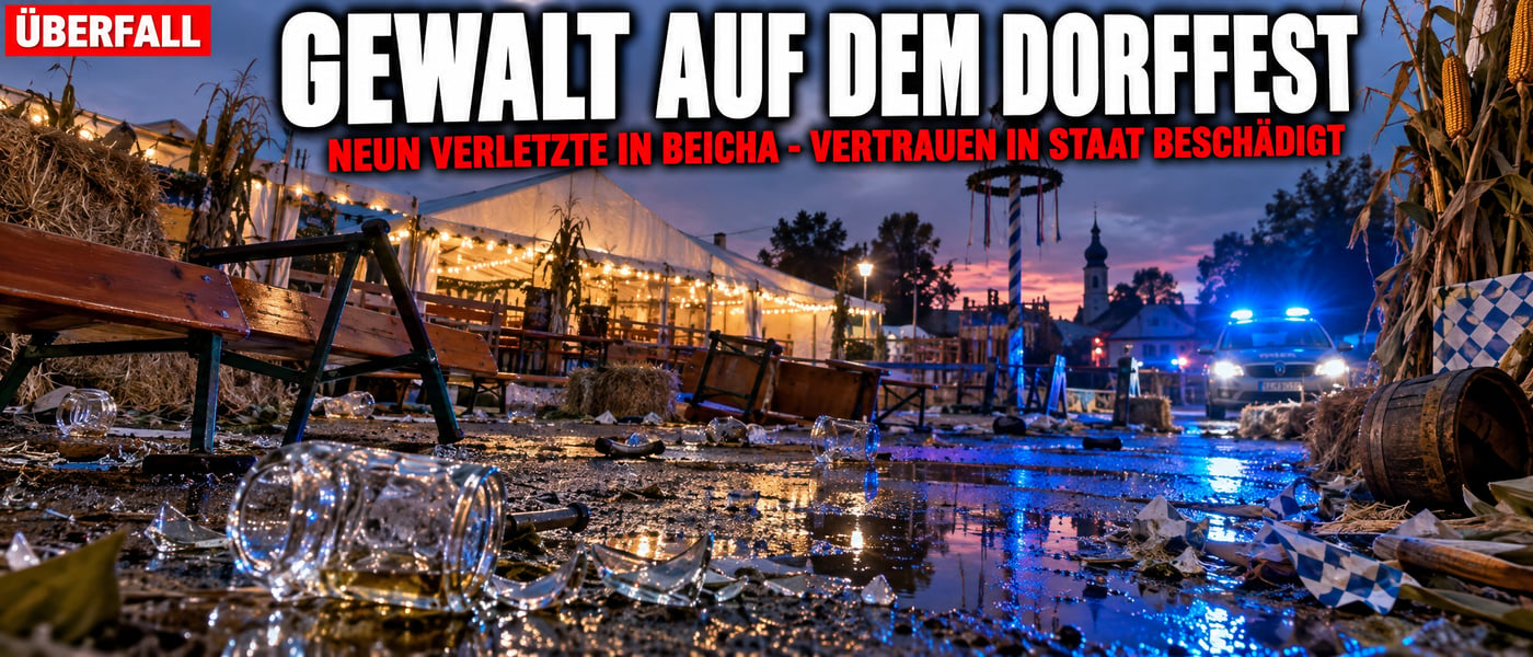 Gewalt-Exzess auf dem Dorffest: Wo bleibt der Rechtsstaat für Beicha?