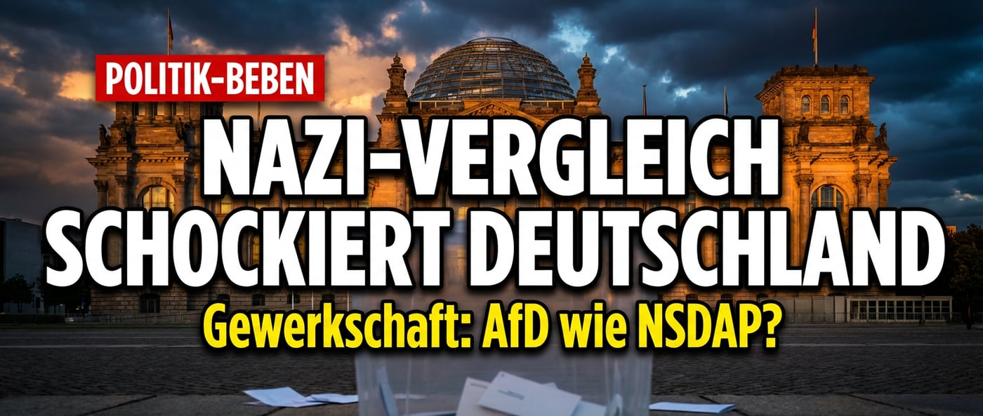 Gewerkschaftsbund zieht Nazi-Vergleich: AfD-Wähler auf einer Stufe mit NSDAP-Anhängern?