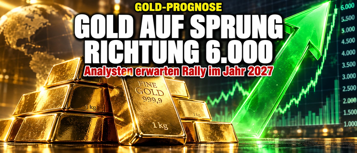Gold-Prognose 2027: Kommt jetzt der Sprung Richtung 6.000 Dollar?