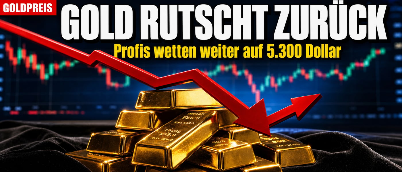 Gold-Schock nach Warsh-Rede: Profis wetten schon auf 5.300 Dollar