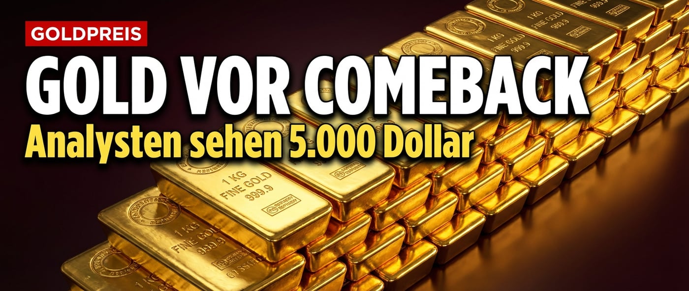 Gold trotzt allen Widrigkeiten: Warum das Edelmetall trotz Korrektur vor einem fulminanten Comeback steht