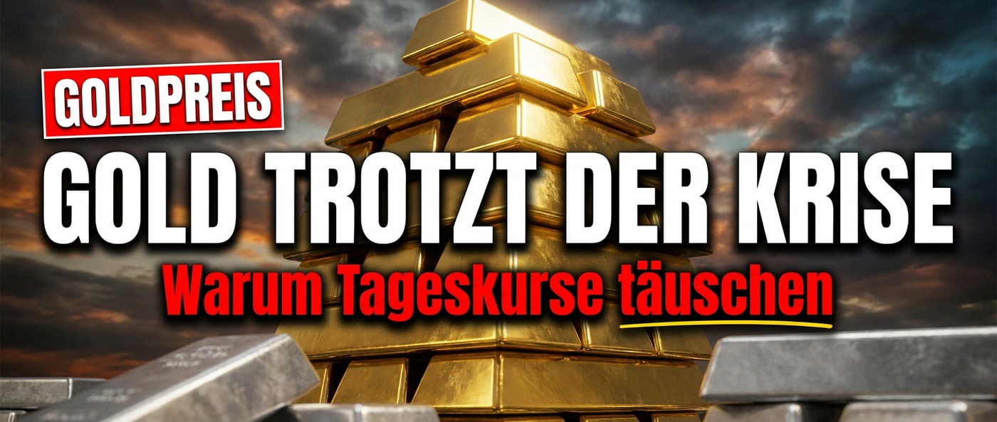 Gold trotzt der Krise – warum der Blick hinter die Tageskurse jetzt entscheidend ist