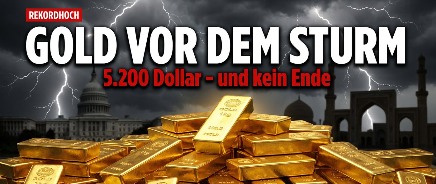 Gold vor dem Sturm: Warum das Edelmetall zwischen Iran-Krise und Fed-Poker zur ultimativen Zuflucht wird