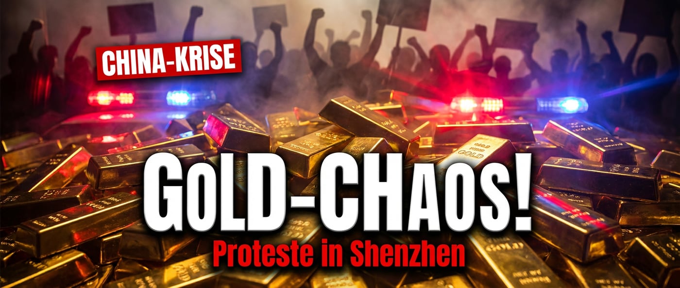 Goldfieber in China eskaliert: Proteste und Handelsaussetzungen erschüttern den Markt