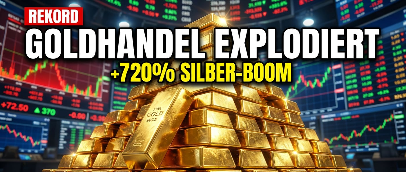 Goldhandel explodiert: CME Group meldet historische Rekordvolumina – und das hat Gründe