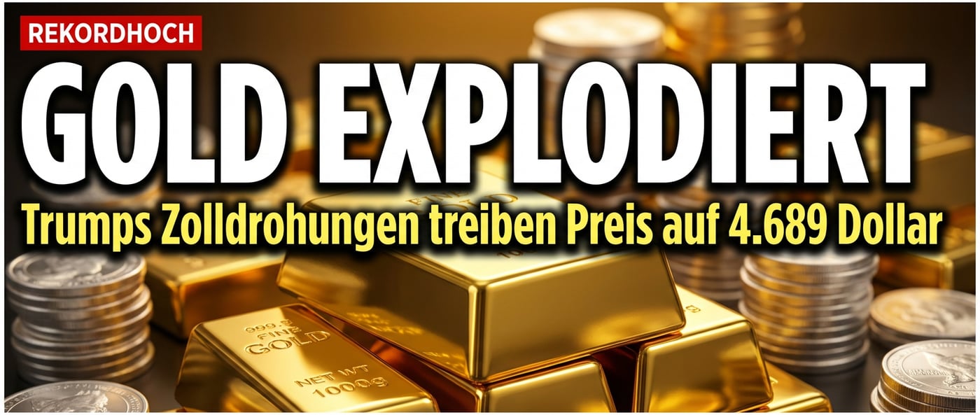 Goldpreis auf Rekordkurs: Wie Trumps Politik den sicheren Hafen befeuert