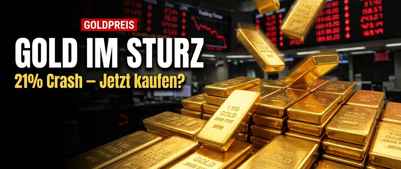 Goldpreis im Bärenmarkt: Warum das Edelmetall nach dem Ausverkauf langfristig stärker zurückkommen dürfte