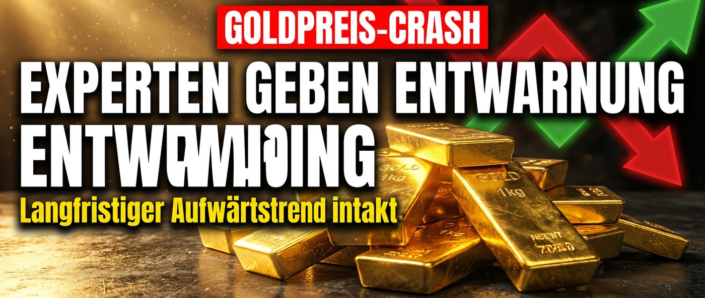 Goldpreis nach dem Crash: Experten sehen langfristigen Aufwärtstrend intakt