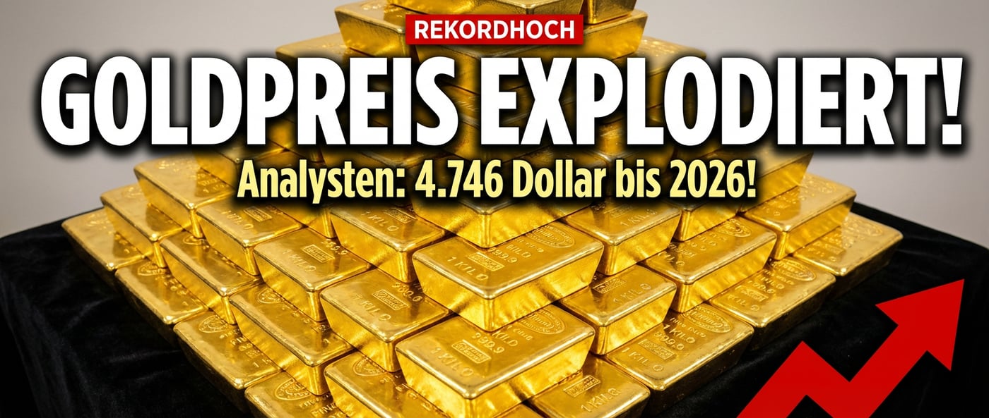 Goldpreis-Prognosen explodieren: Analysten erwarten historische Rekorde für 2026
