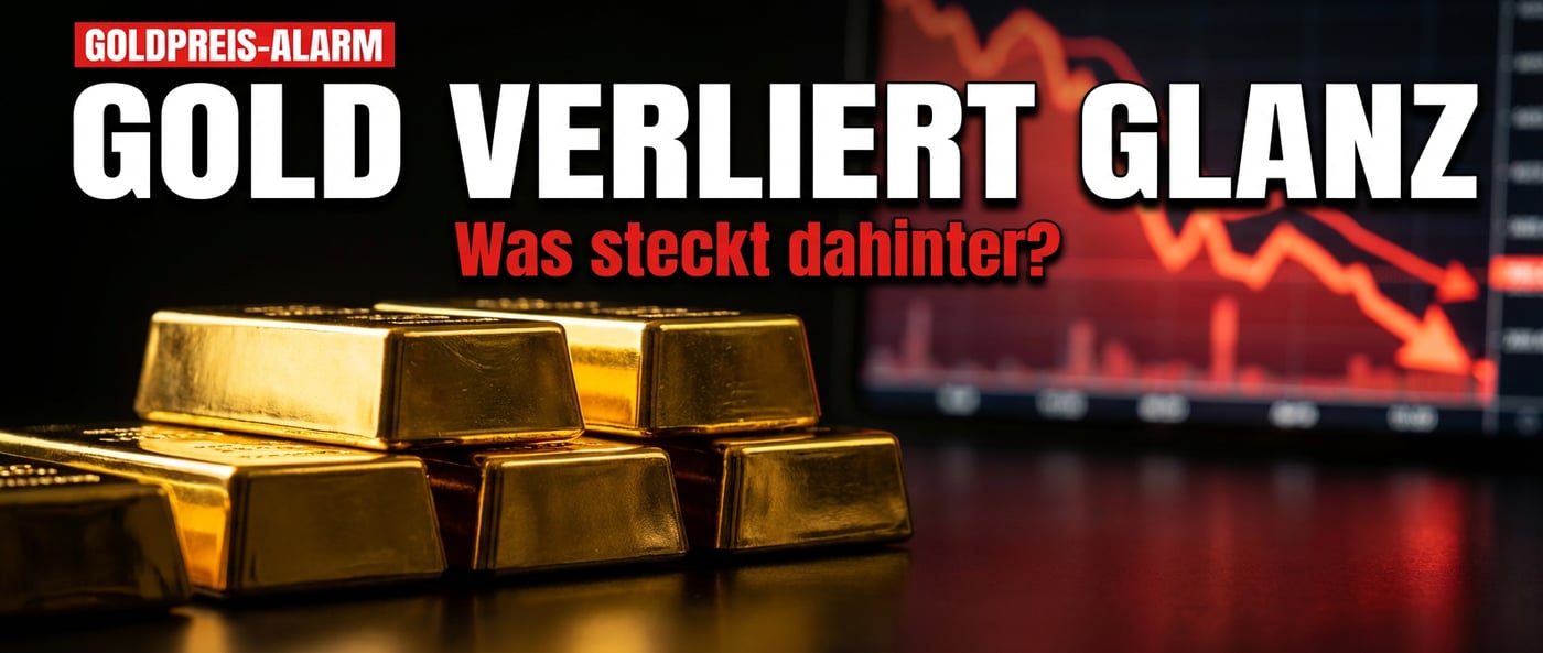 Goldpreis unter Druck: Warum der sichere Hafen plötzlich an Strahlkraft verliert