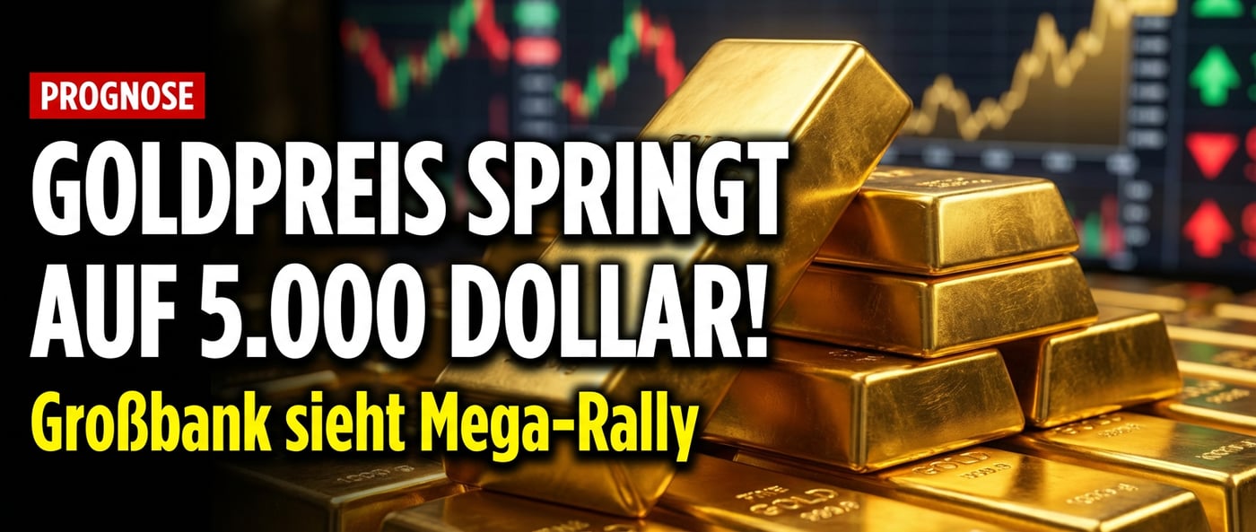 Goldpreis vor dem nächsten Sprung? Großbank erwartet über 5.000 Dollar trotz Iran-Krise