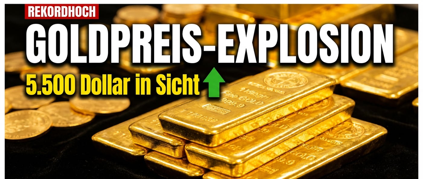 Goldpreis vor dem nächsten Sprung: Warum 5.500 Dollar je Unze keine Fantasie mehr sind