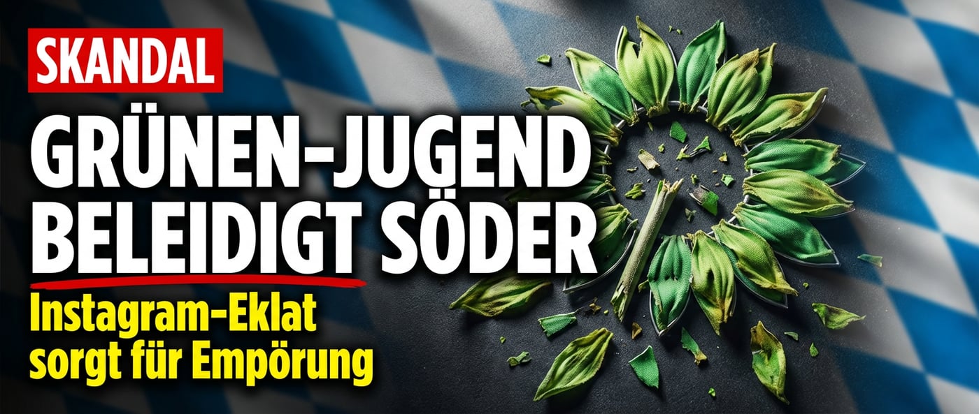 Grüne Jugend im Tiefflug: Vorsitzender beleidigt Söder aufs Übelste