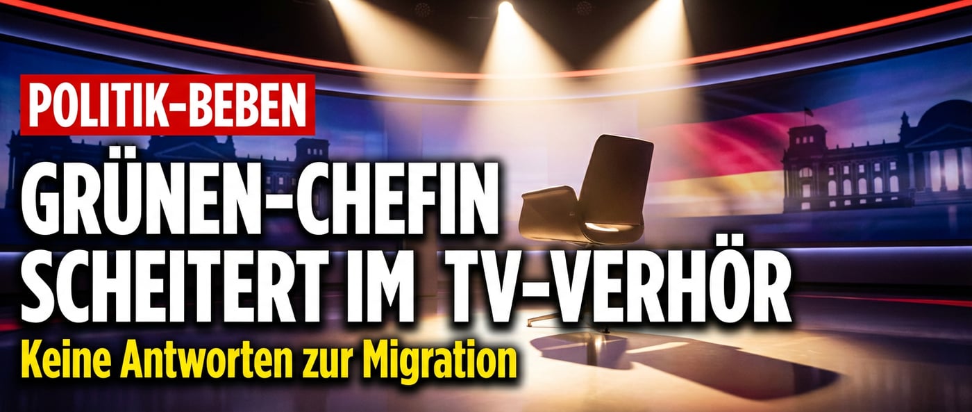 Grünen-Chefin Brantner scheitert im TV-Kreuzverhör – und offenbart das Dilemma ihrer Partei