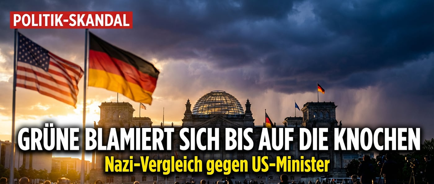 Grünen-Politikerin stellt US-Außenminister in die Nazi-Ecke – und blamiert sich dabei bis auf die Knochen