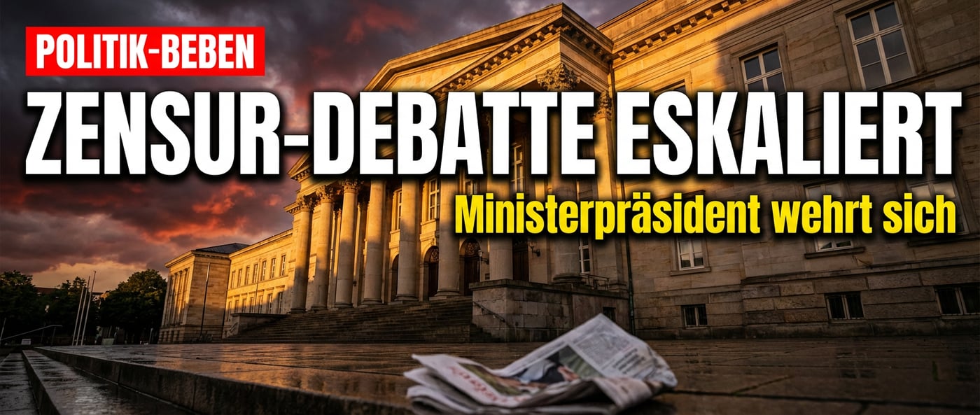Günther legt nach: Schleswig-Holsteins Ministerpräsident verteidigt seine Zensur-Fantasien
