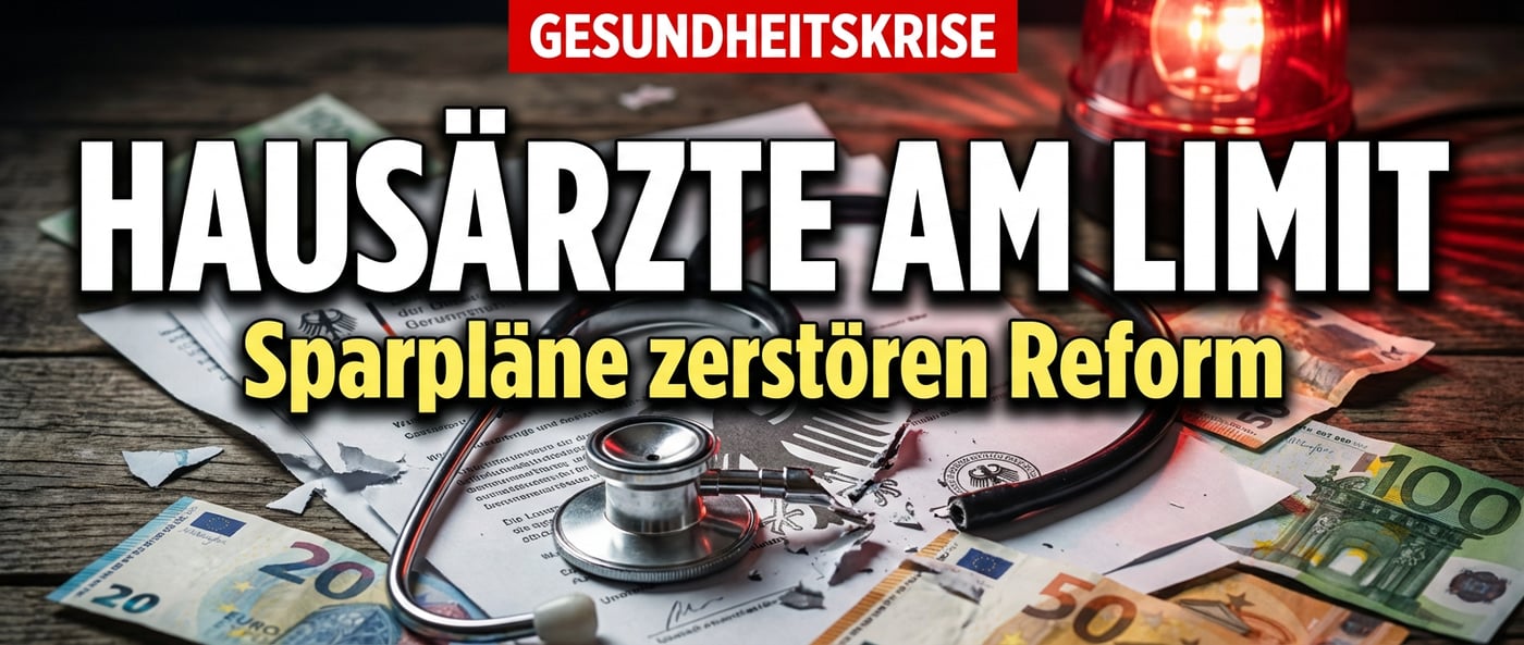 Hausärzte am Limit: Warkens Sparhammer zerschlägt die Reform, bevor sie beginnt