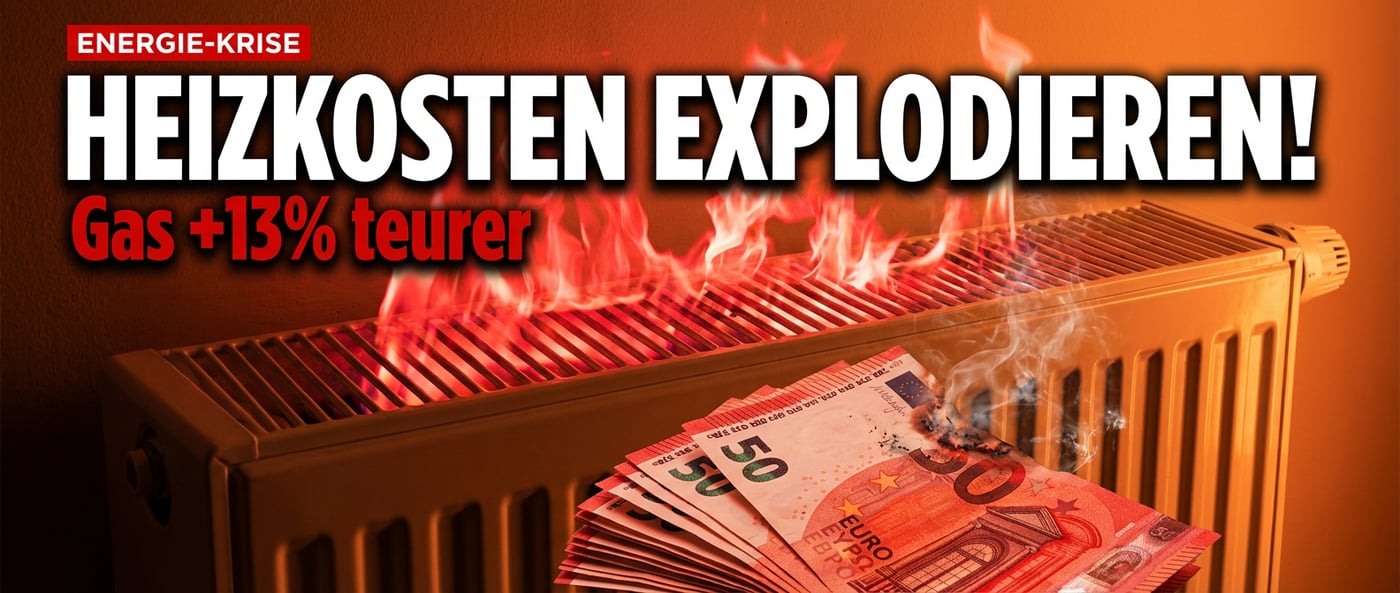 Heizkosten explodieren: Deutsche Verbraucher müssen 2025 tief in die Tasche greifen