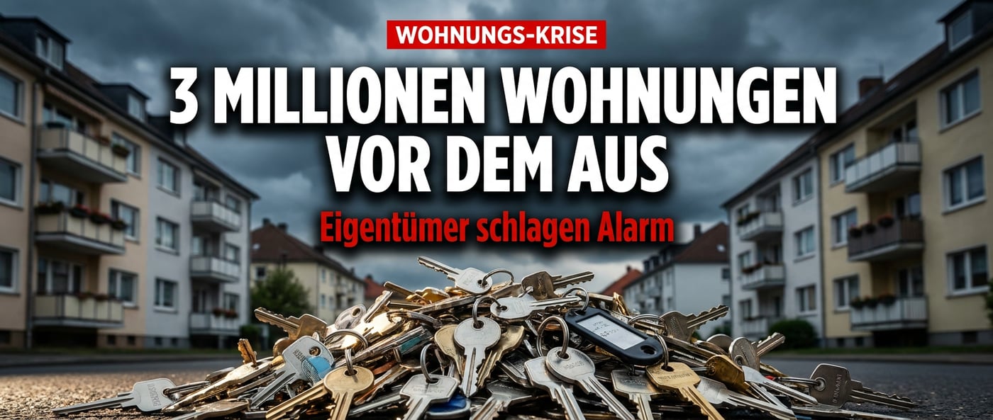 Heizungsgesetz-Chaos: Droht Deutschland der Verlust von drei Millionen Mietwohnungen?