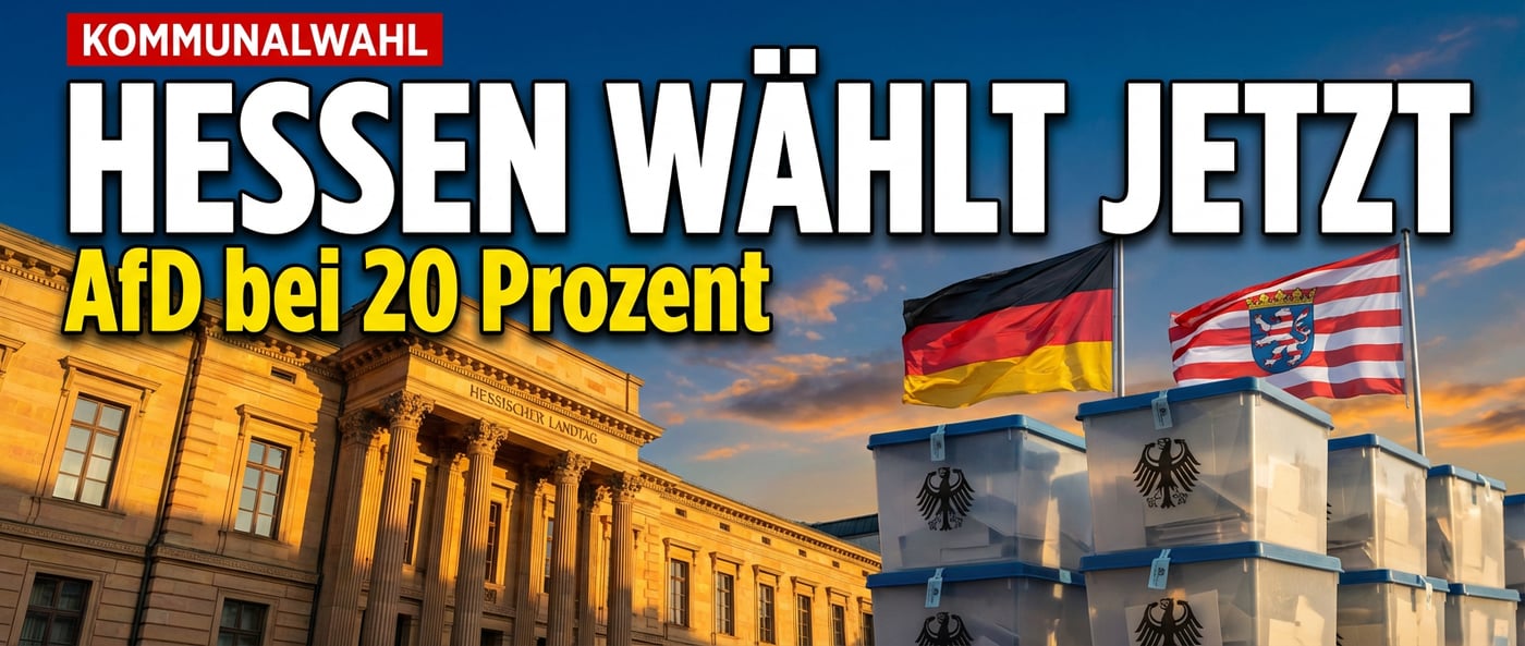 Hessen wählt: Kommunalwahl als Stimmungsbarometer für die neue Große Koalition