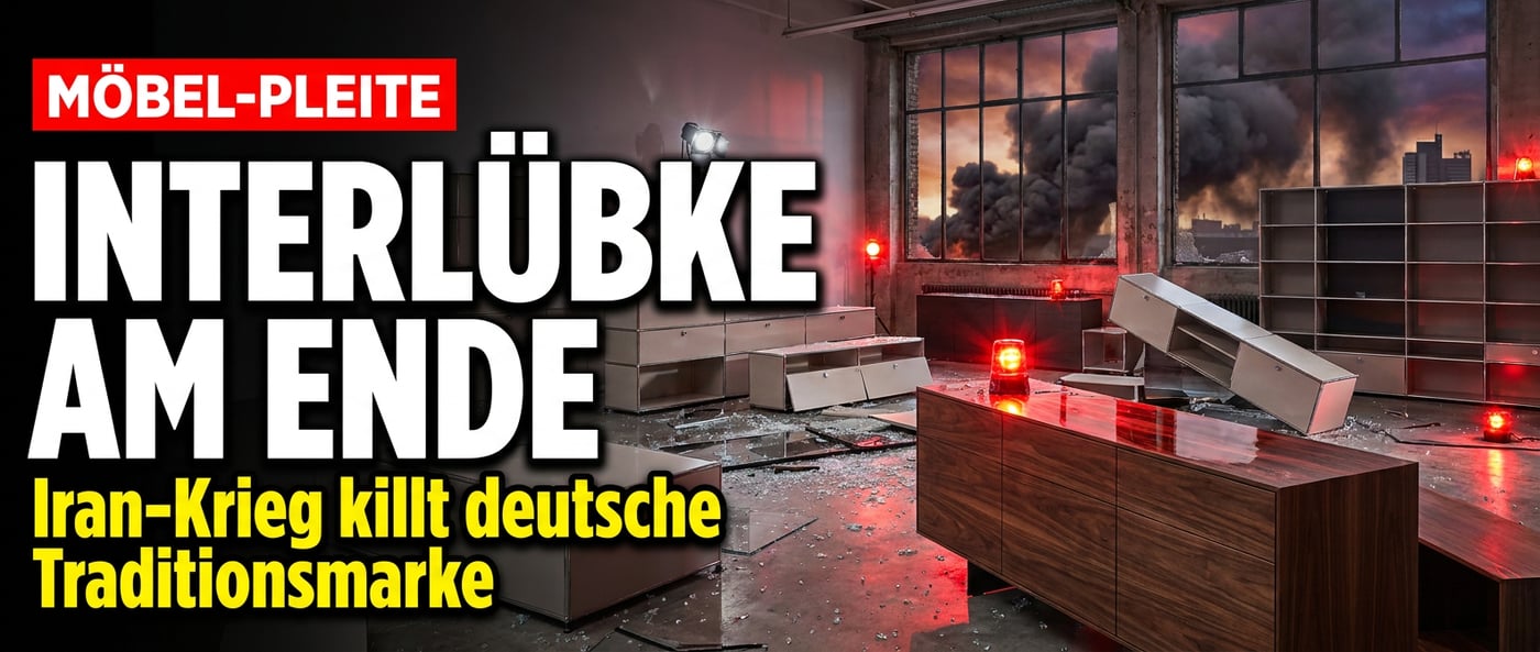 Interlübke vor dem Aus: Wie der Iran-Krieg eine deutsche Möbel-Ikone in die Knie zwingt