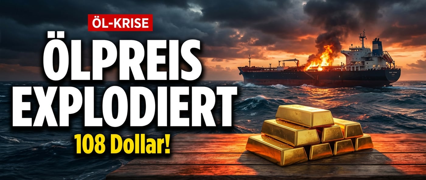 Iran-Eskalation außer Kontrolle: Trump bricht Gespräche ab – Ölpreis schießt auf 108 Dollar