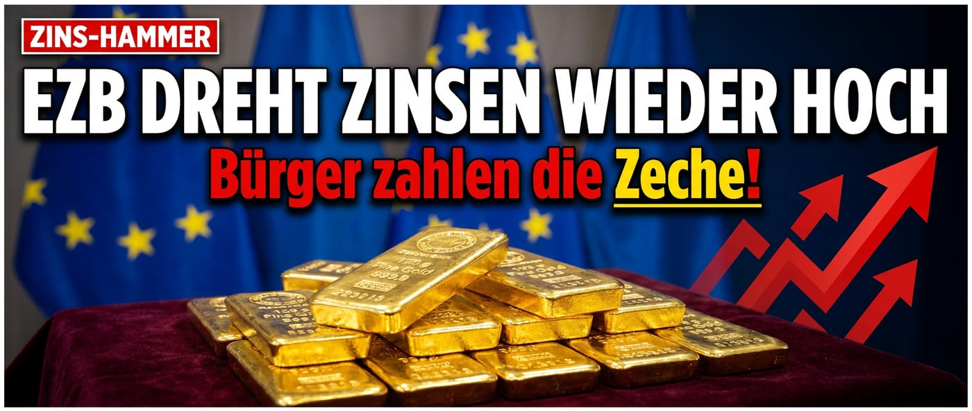 Iran-Krieg treibt Inflation: EZB vor erneuter Zinswende – Bürger zahlen die Zeche
