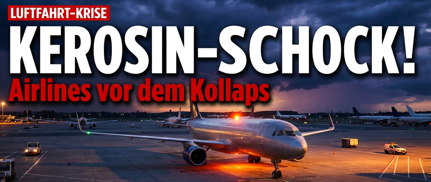 Iran-Krieg treibt Kerosinpreise in die Höhe: Europas Airlines stehen vor dem Abgrund