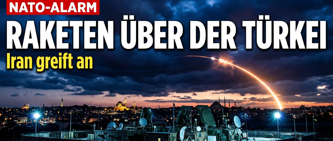 Iranische Raketen über der Türkei: Der Krieg klopft an die Tore der NATO