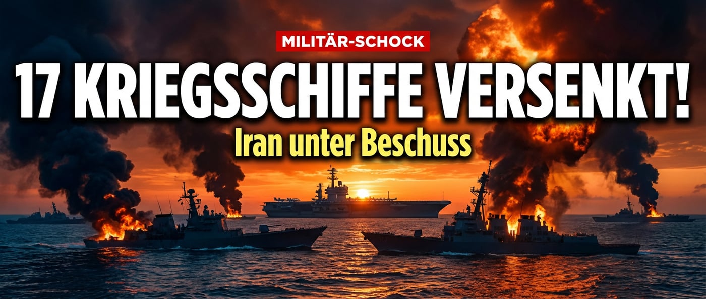Irans Militärmacht bröckelt: US-Streitkräfte versenken 17 Kriegsschiffe in unter 100 Stunden