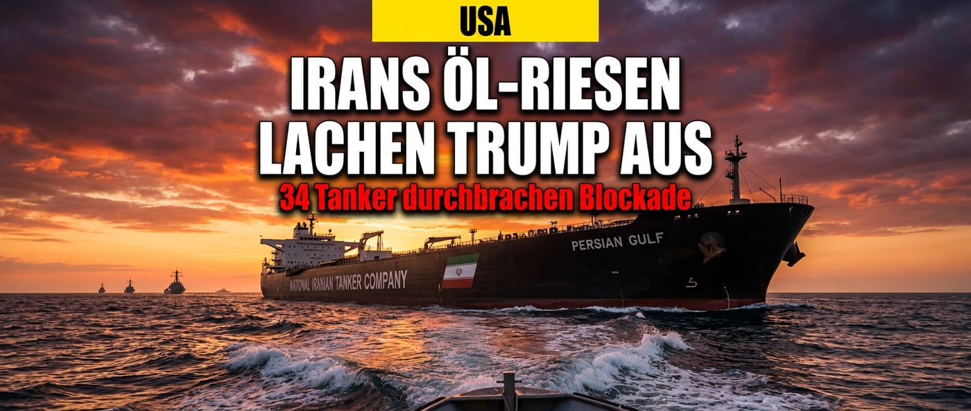 Irans Öl-Flotte tanzt den USA auf der Nase herum – Trumps Blockade wird zur Farce
