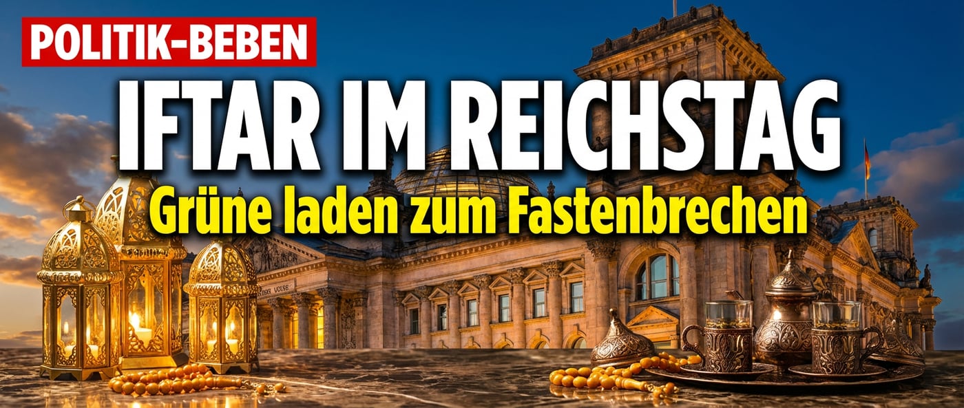 Islamisches Fastenbrechen im Bundestag: Grüne machen den Reichstag zur Iftar-Kulisse