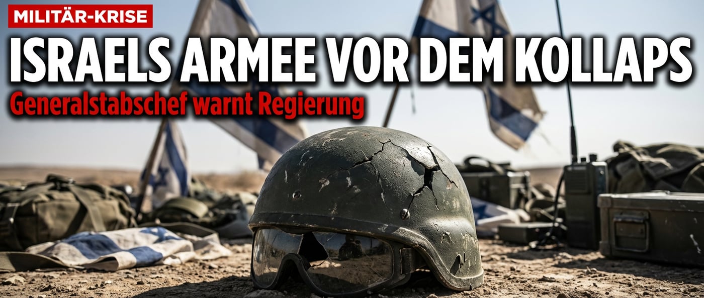 Israels Streitkräfte vor dem Zusammenbruch: Wenn eine Armee an allen Fronten gleichzeitig kämpft